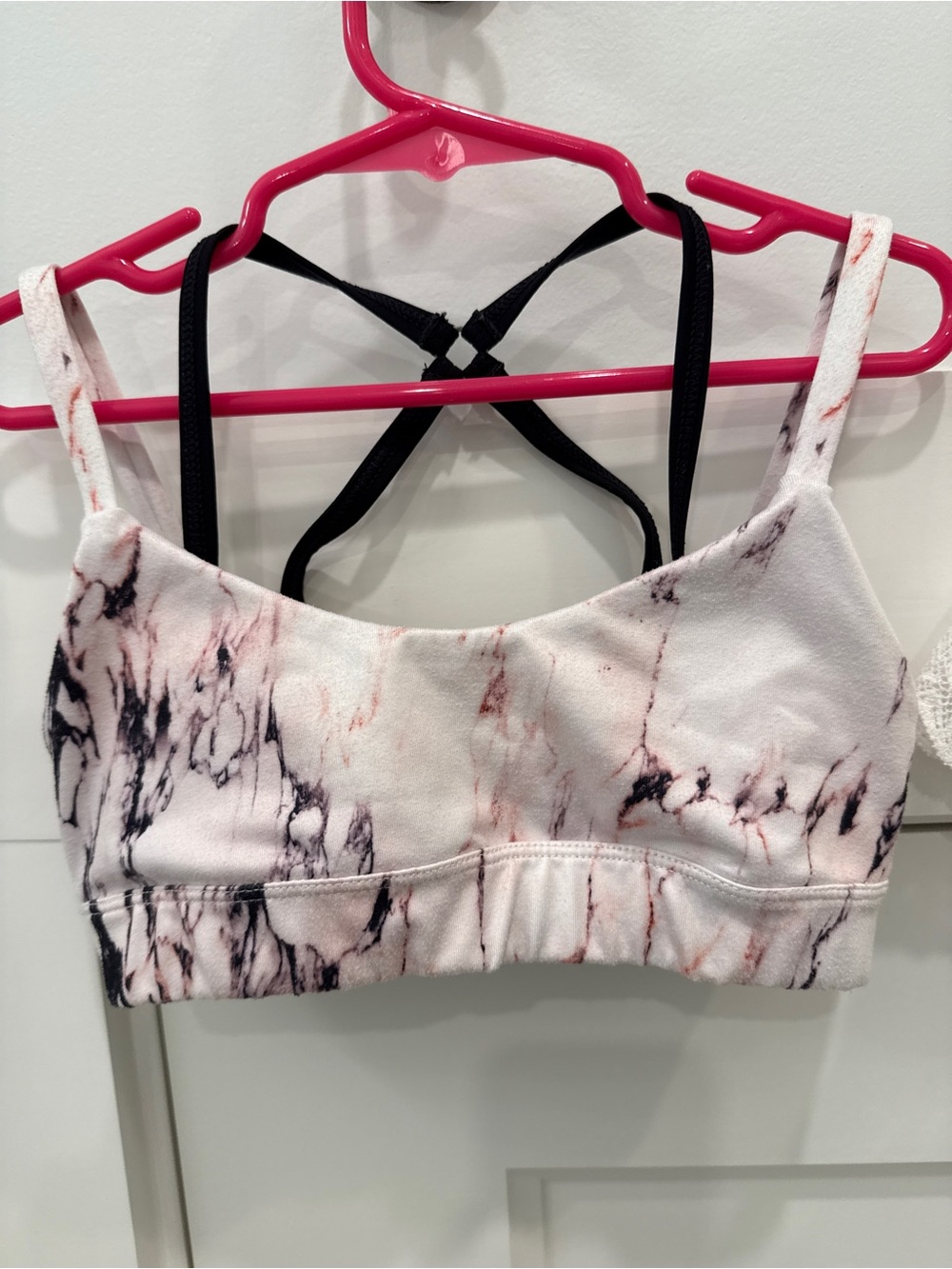 Girls Jo and Jax marble bralette